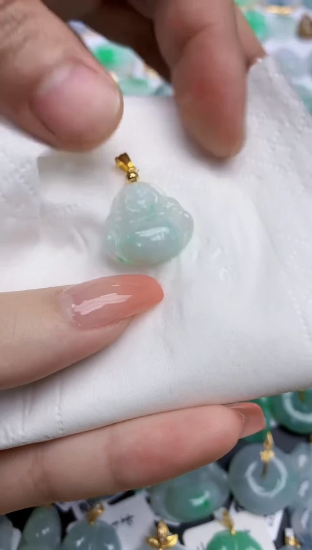 【闪购商品】翡翠颈饰未镶嵌天然缅甸翡翠A货