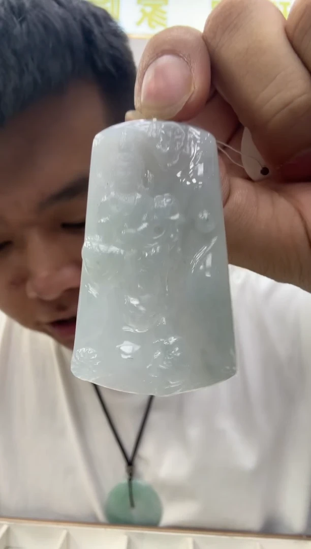 未镶嵌挂件翡翠天然翡翠A货孤品一件