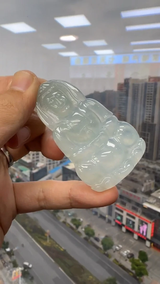 【闪购商品】翡翠颈饰未镶嵌天然翡翠A货孤品一件