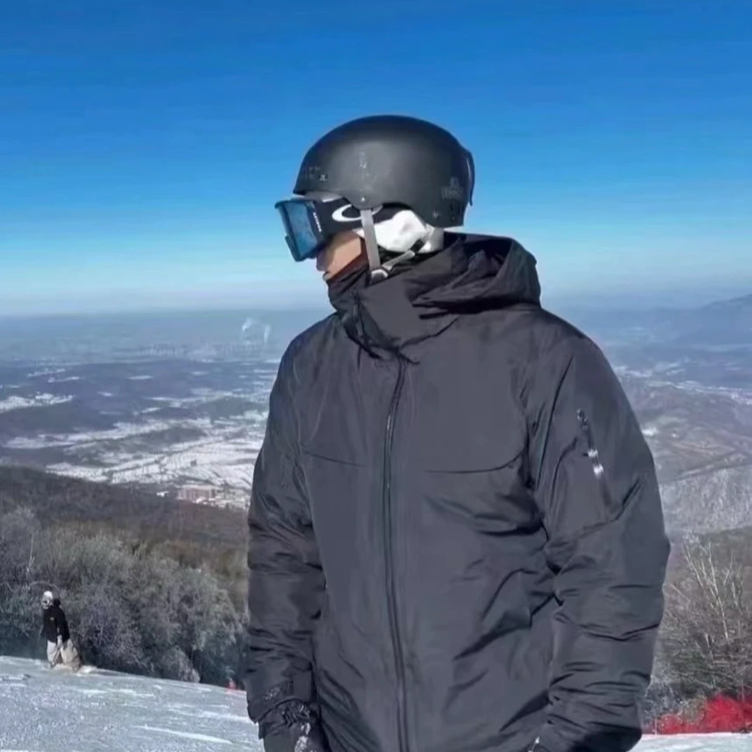 2025年新款鹅绒冲锋滑雪外套男女同款