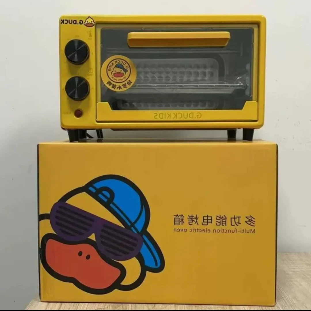 小黄鸭网红迷你型家用烤箱多功能 电器AL