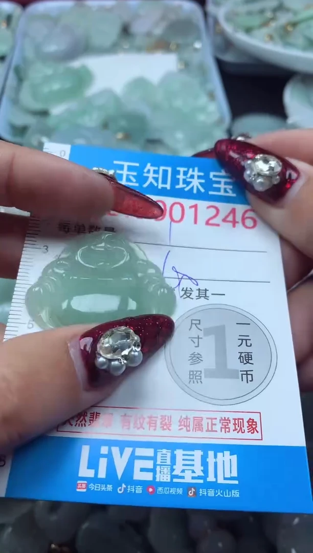 颈饰未镶嵌翡翠1246
