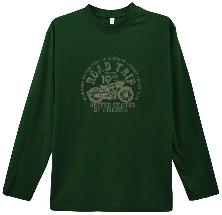 CX24083#新款长袖秋装男女同款新疆长绒棉休闲百搭简约圆领上衣