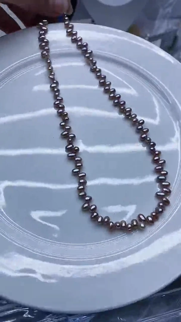 项链未镶嵌淡水珍珠项链