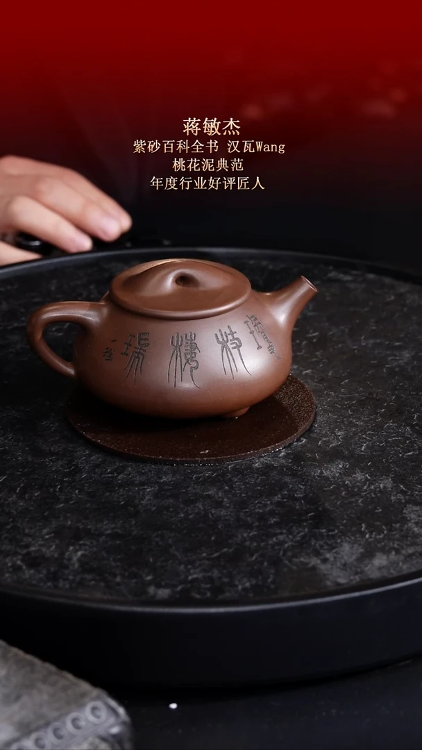 茶壶紫砂东坡紫砂甄选紫砂壶—蒋敏杰