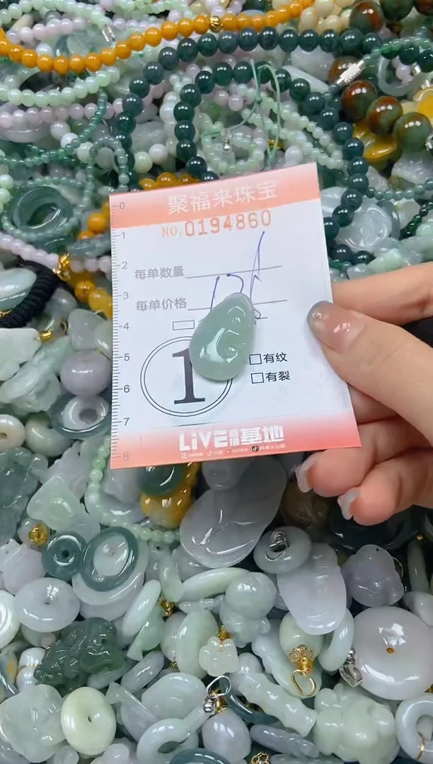 翡翠未镶嵌颈饰闪购0194860