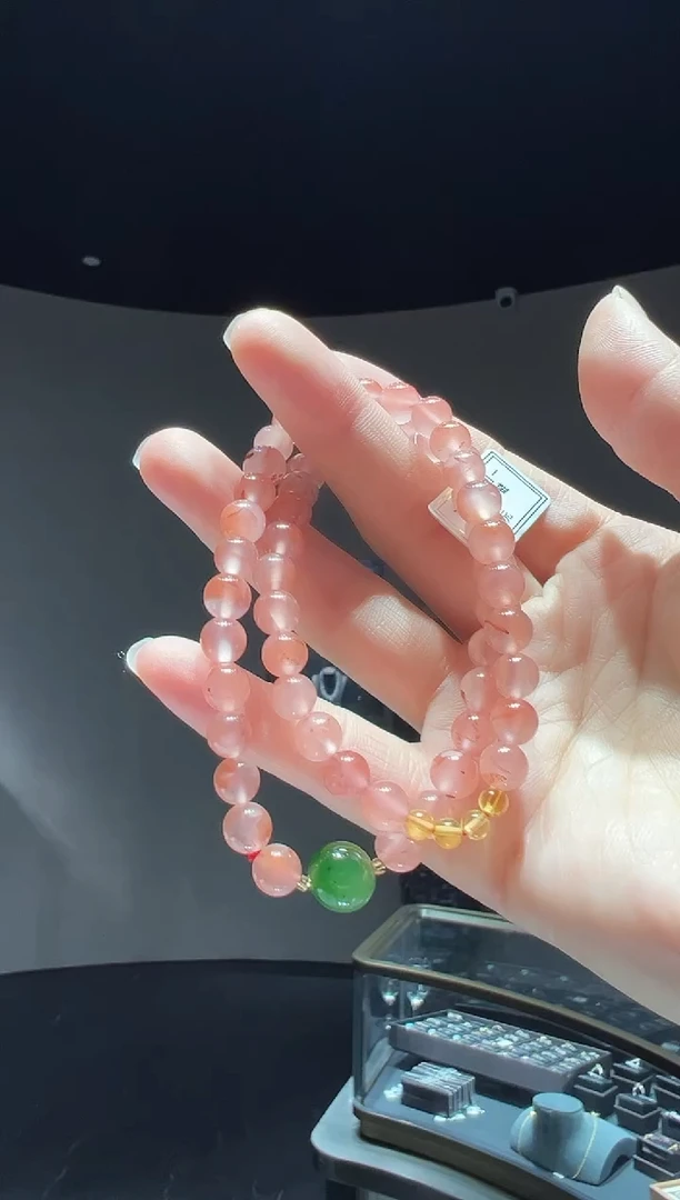 【闪购商品】南红玛瑙手链未镶嵌8】多样性发其一