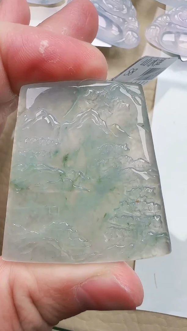 颈饰未镶嵌翡翠缅甸翡翠a货
