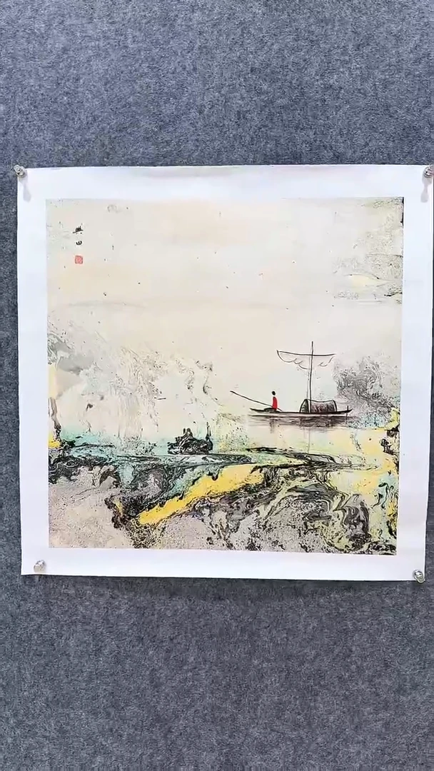 国画幻彩手绘国画