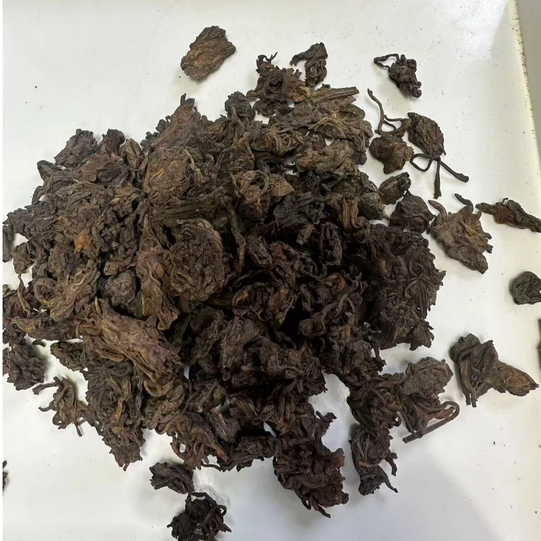 (CN352）zjf/2023年春/昔归连片纯料熟茶头/普洱熟茶/100g散装