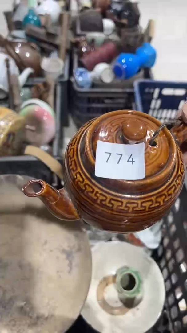 陶瓷夏****g工艺品摆件774