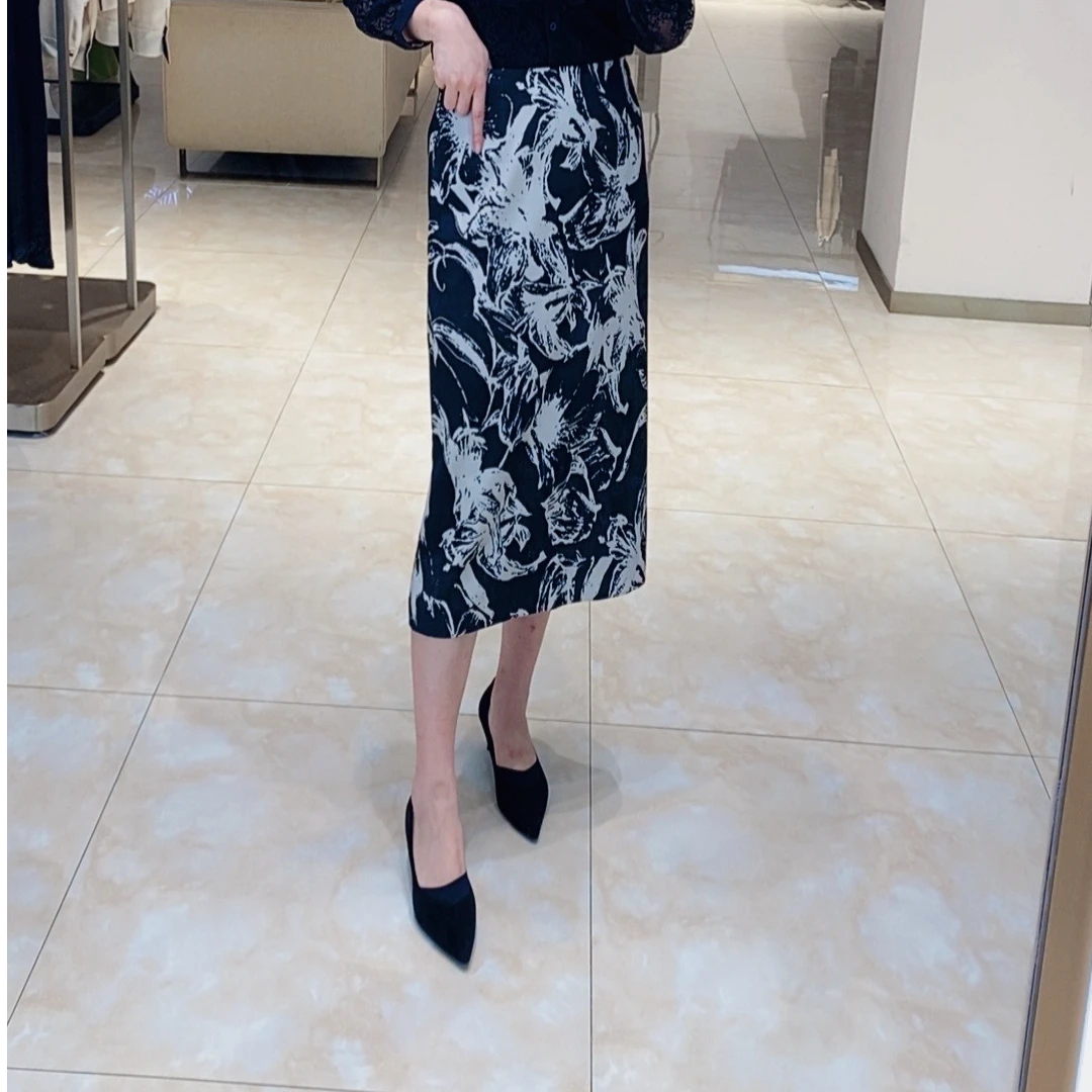 高斯雪岚半裙24117315【春装上新】