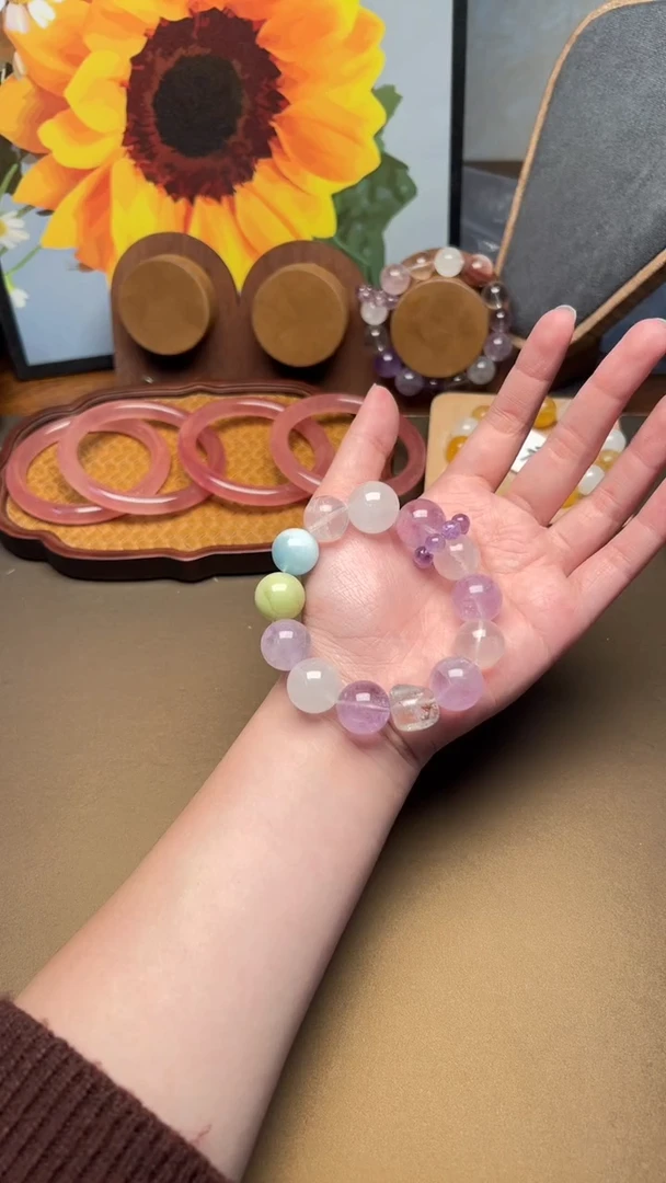 未镶嵌手串水晶1