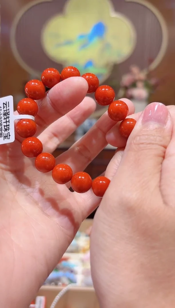 【闪购商品】南红玛瑙手串未镶嵌设计款手串10.8
