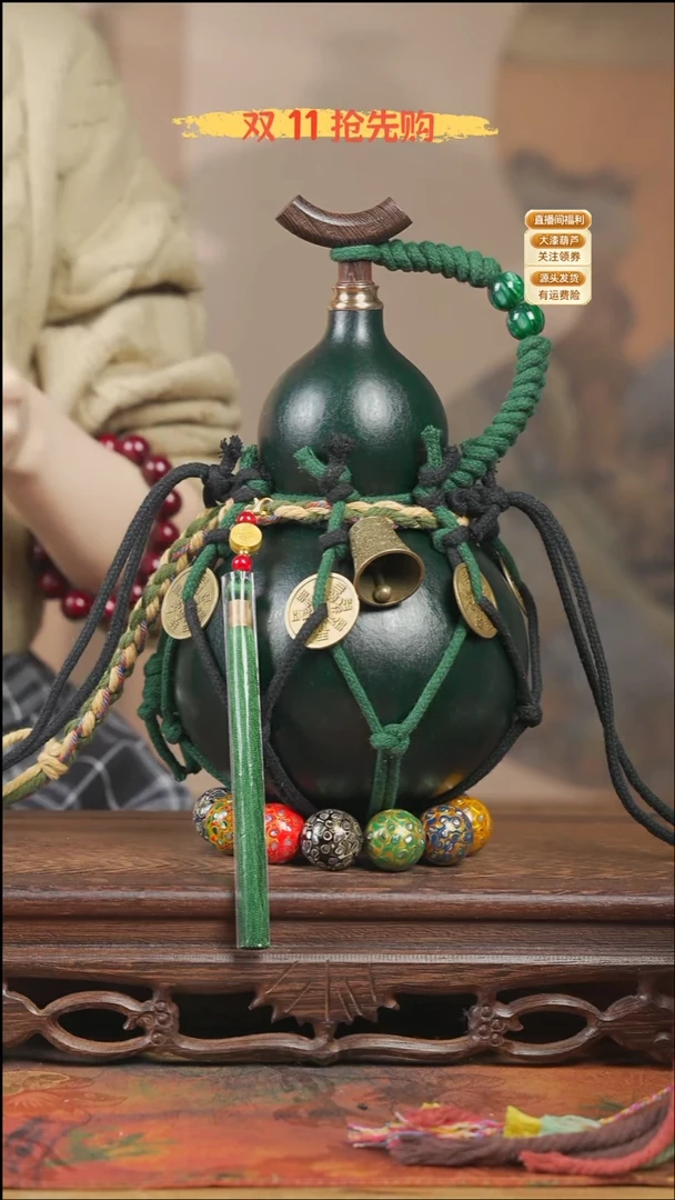 WP071网兜款葫芦不包手串