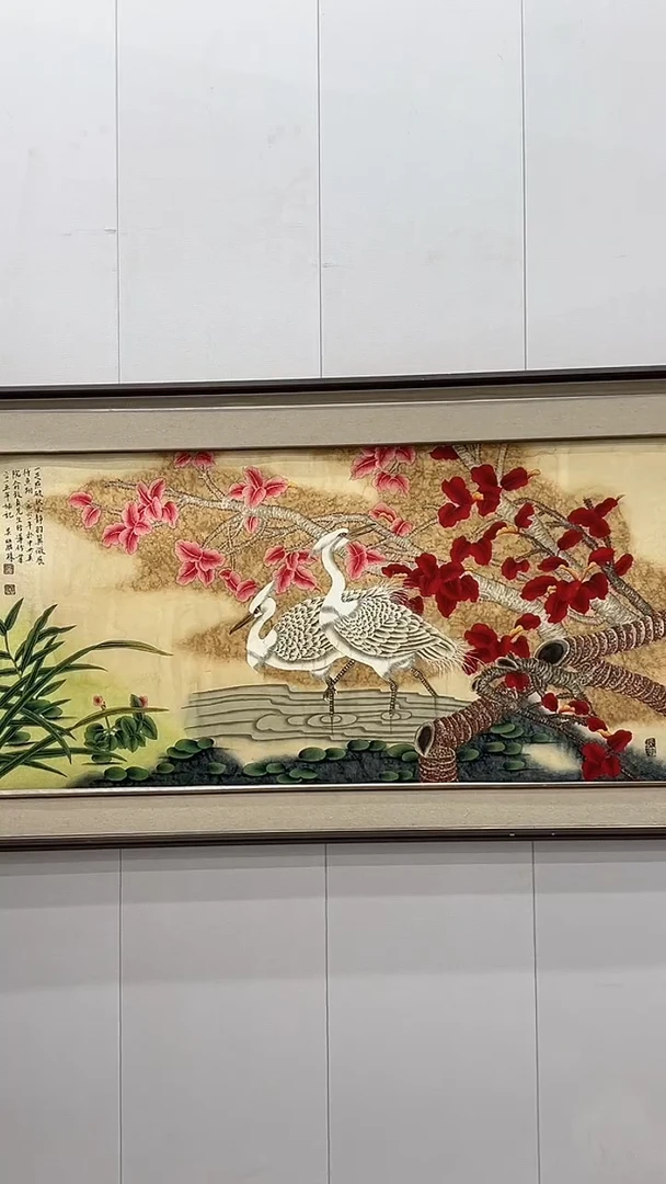 国画吴丽珠-8平尺-国画作品-花鸟原作-x