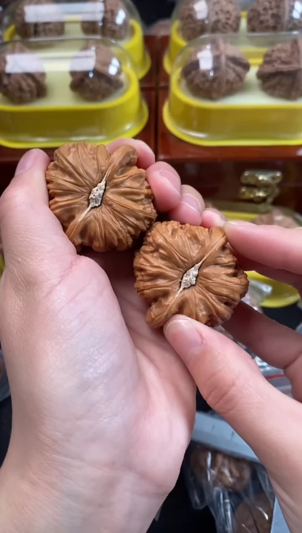 把件文玩核桃白狮子40尺s921
