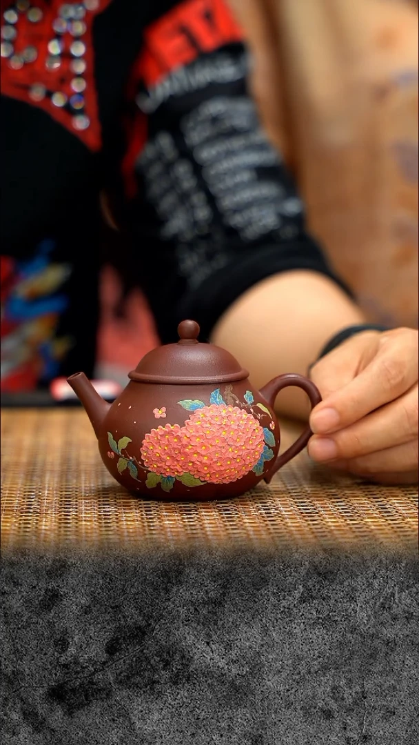 宜兴紫砂 紫砂茶壶  32