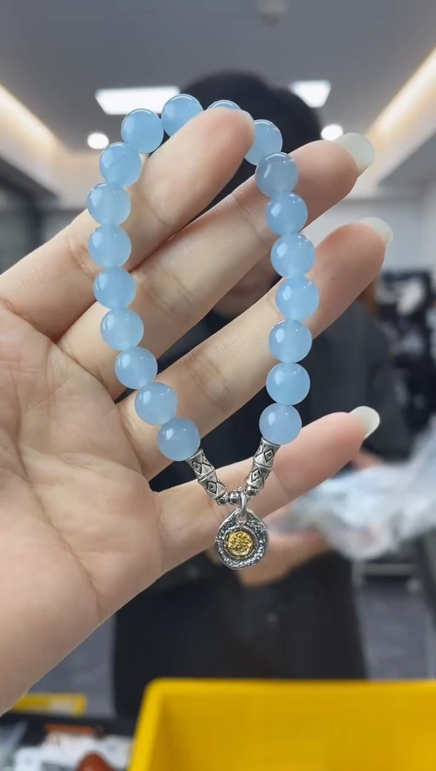 【闪购商品】海蓝宝石手链未镶嵌多样性一件发货