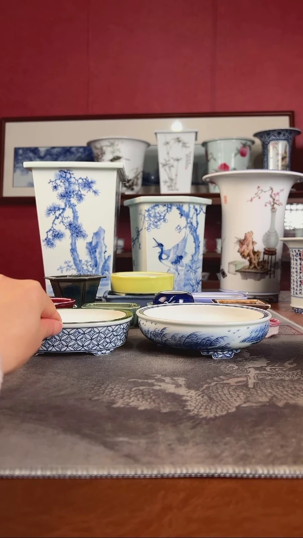 【闪购商品】高温颜色釉盆高温颜色釉盆