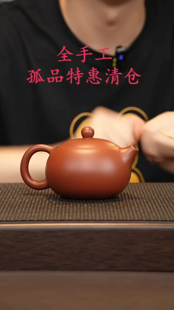 茶壶紫砂源头精品手工作品5216