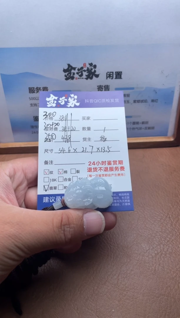颈饰未镶嵌翡翠553281934