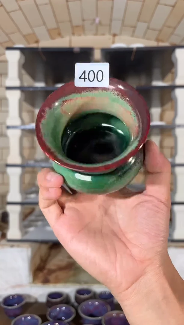 杯精品窑变钧瓷茶器