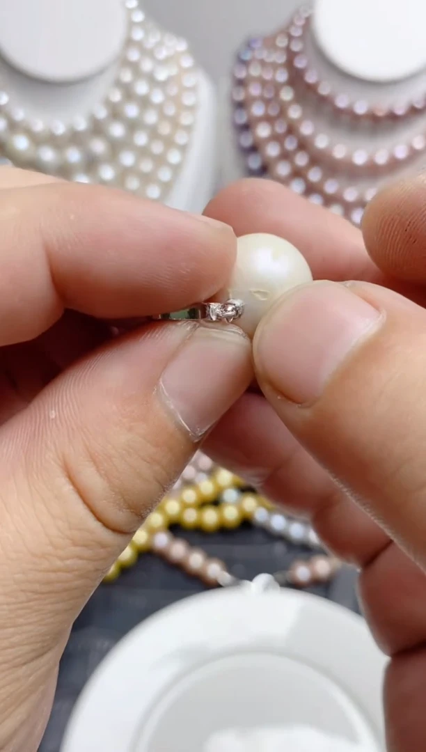 淡水珍珠未镶嵌颈饰2132