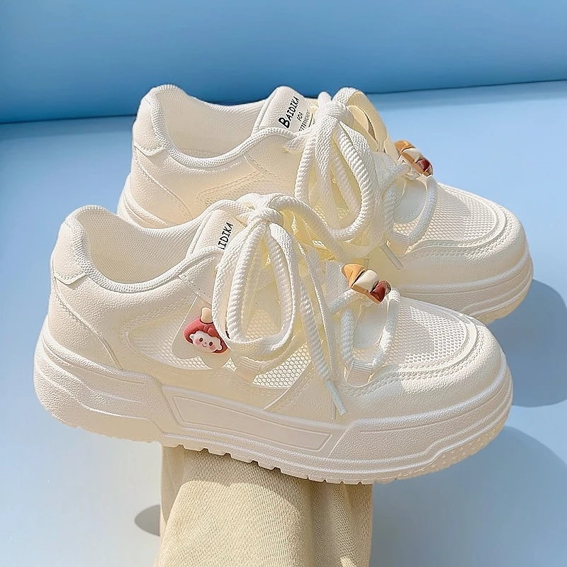 夏季女鞋透气小白鞋女新款网鞋小众鞋子百搭科二学生配裙子的板鞋