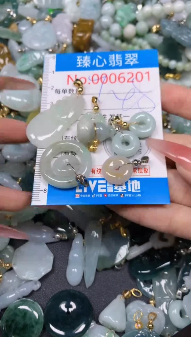 【闪购商品】翡翠颈饰未镶嵌含绳0006201