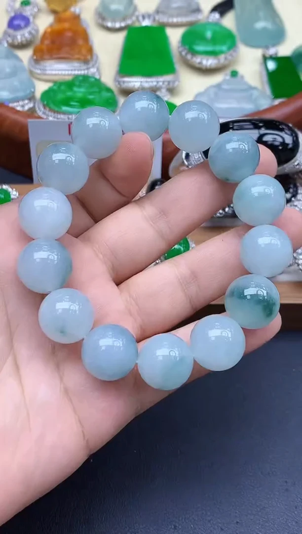 未镶嵌手链翡翠185-中国好珍宝