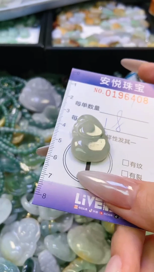 翡翠未镶嵌颈饰闪购0196408