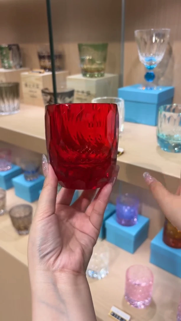 直播间单只 红色钻杯