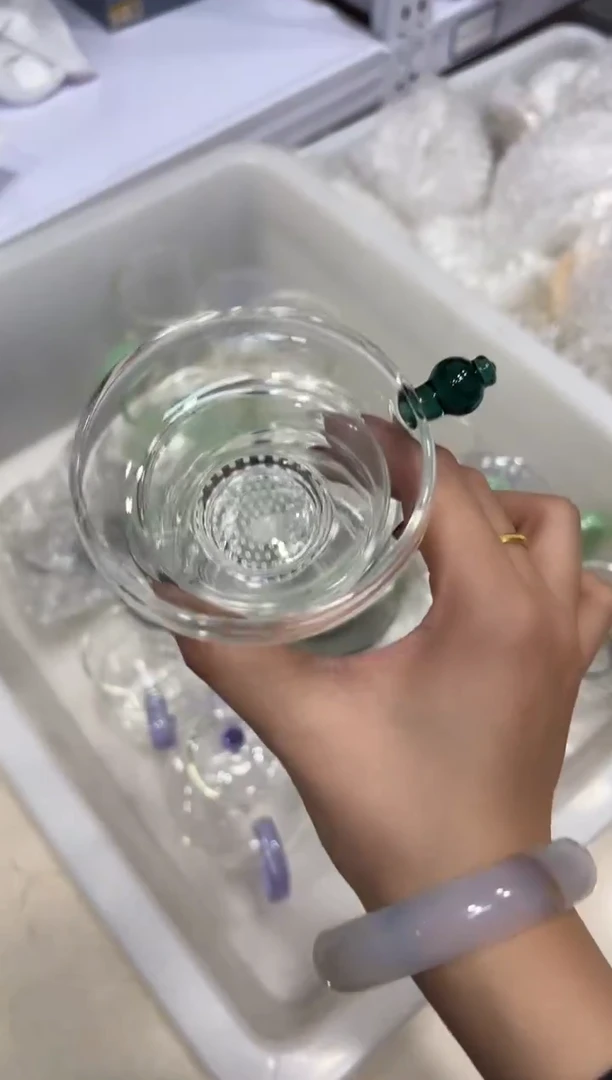 湖绿一体茶漏简易包装