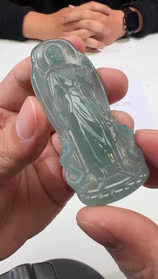 吊坠(不含链)未镶嵌翡翠站佛