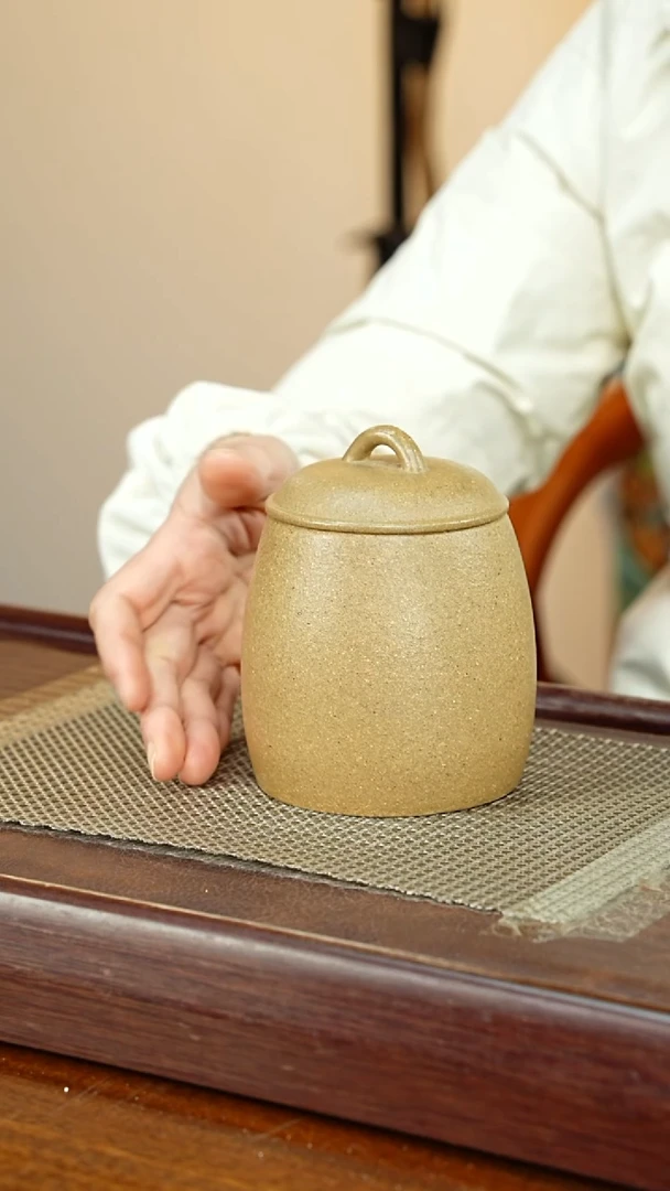 宜兴原矿紫砂茶叶罐