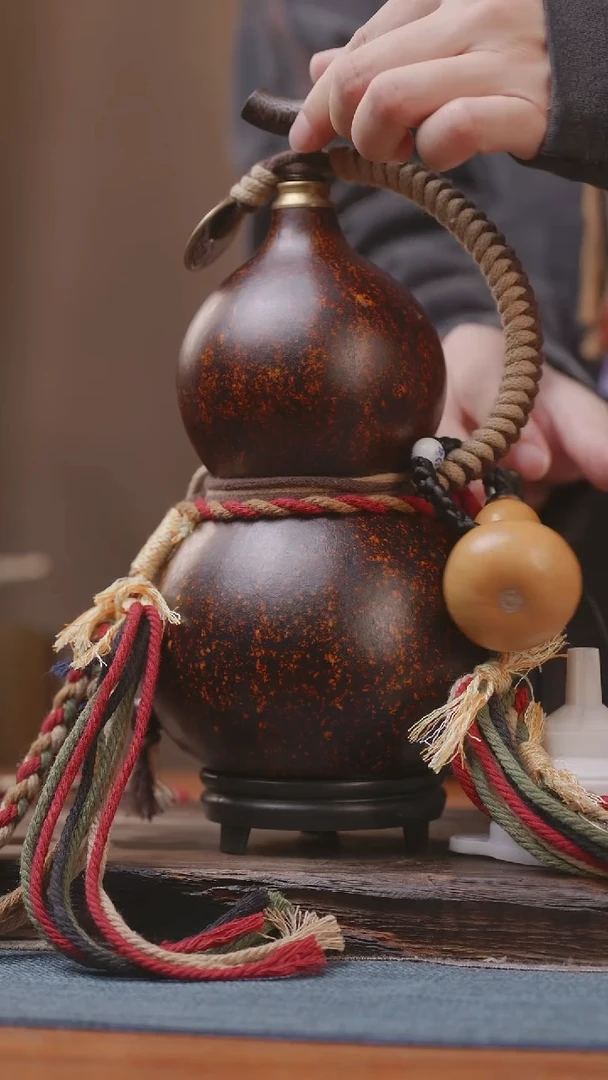 657号精品大漆葫芦防腐防渗装水茶酒