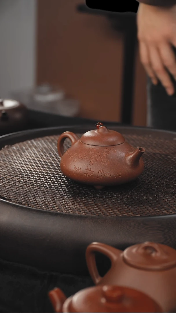 茶壶紫砂乳瓢 底槽清