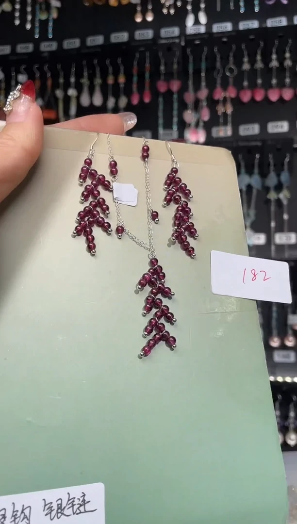 【闪购商品】紫晶耳饰银S925镶嵌喜欢拍