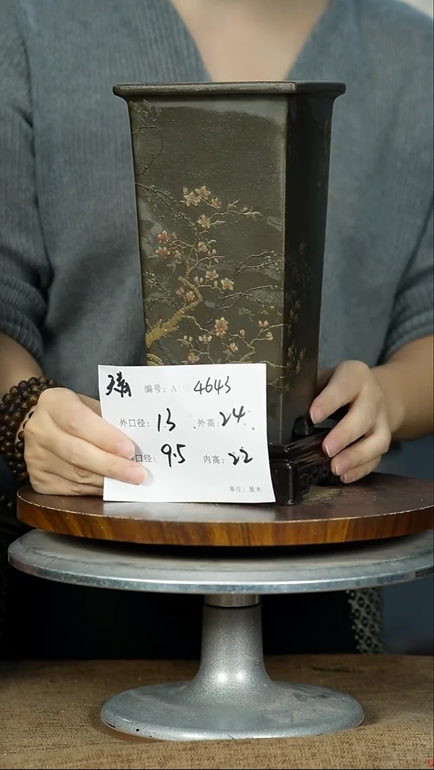 紫砂花盆464+S紫砂花盆紫砂