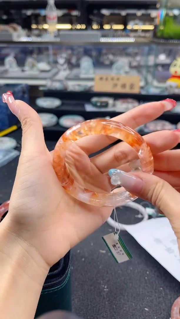 未镶嵌手镯水晶58圈口6J3097