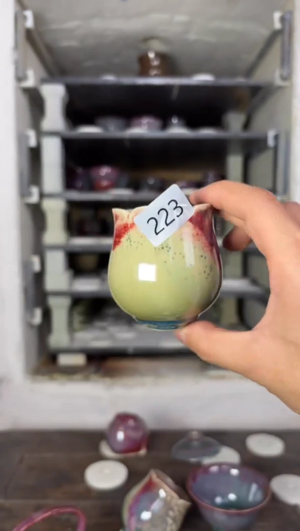 【闪购商品】摆件钧瓷窑变精品茶器