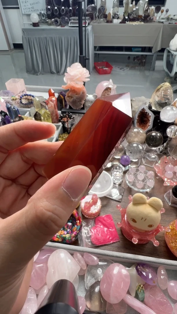 未镶嵌玛瑙/玉髓珠宝奇石M231 约6.9cm