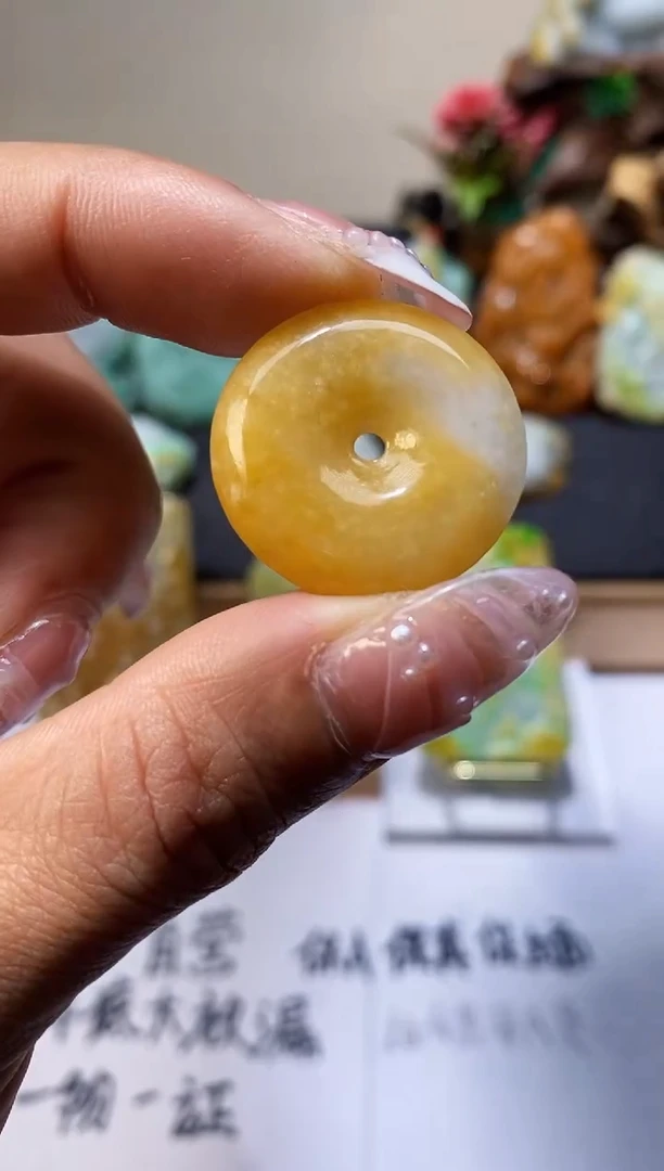 【闪购商品】翡翠颈饰未镶嵌A货翡翠