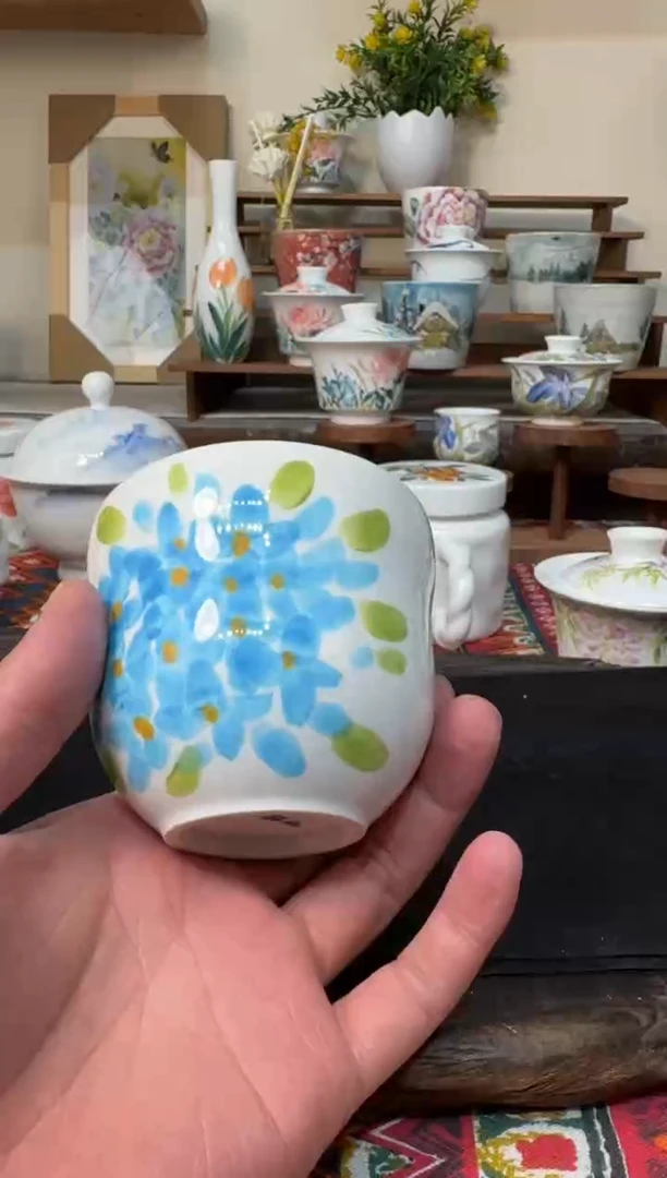 摆件瓷景德镇高温陶瓷清仓浮力