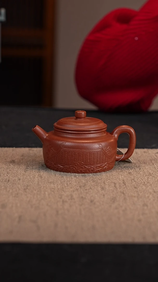 【闪购商品】紫砂茶壶老朱泥德钟