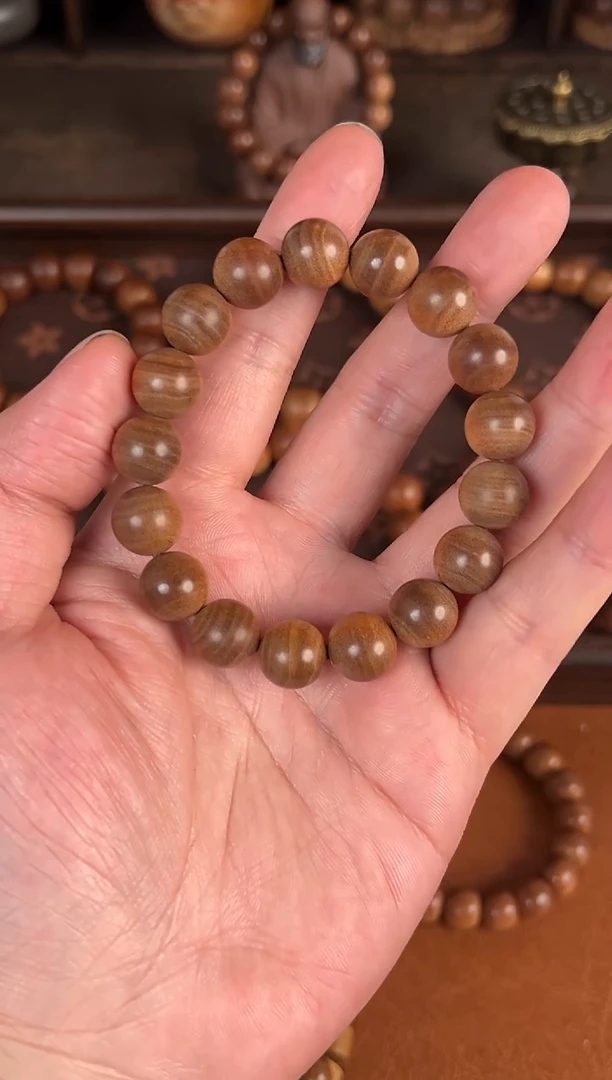 檀香木木头款迈索尔正区老山檀横纹黑肉枯枝风化料1.2