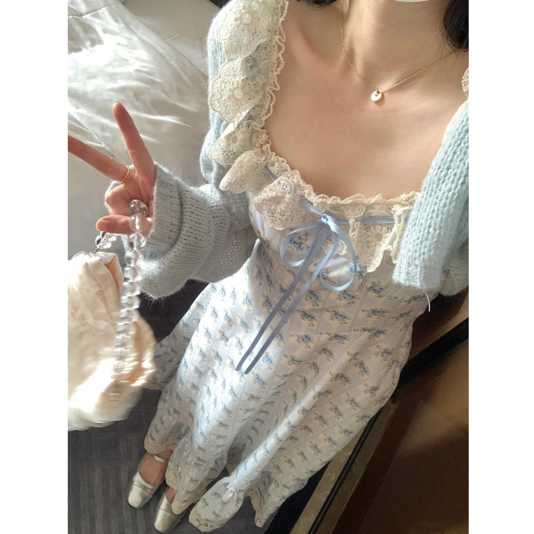 春夏季小众高级清新感连衣裙