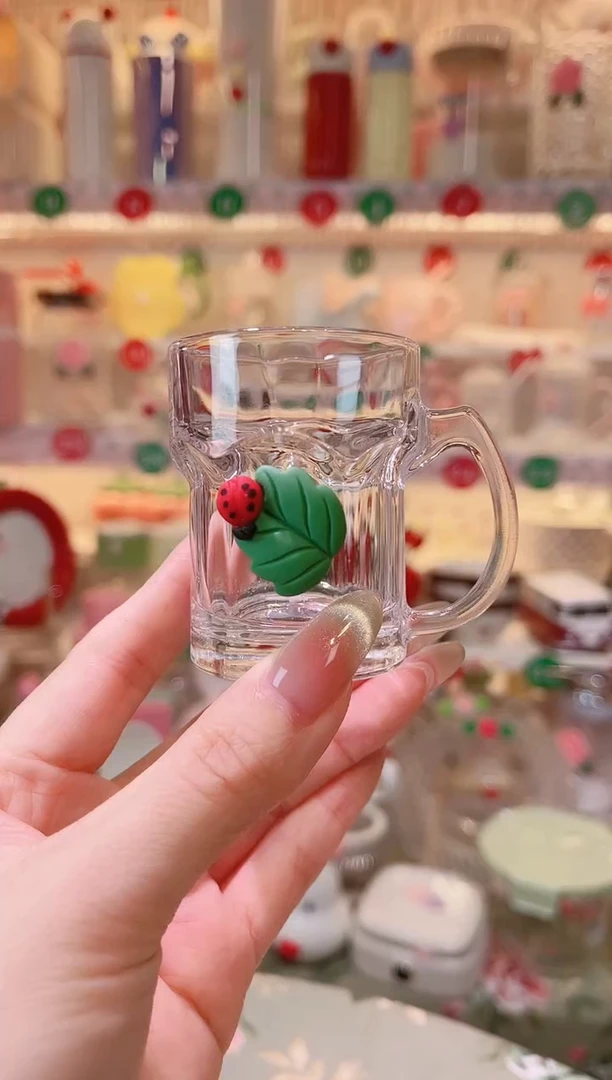 【闪购商品】摆件瓢虫一口杯品质好，发货快，放心拍