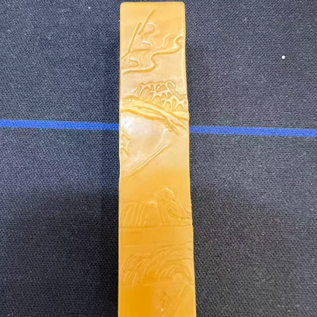 寿山田黄石/金石篆刻/未篆刻/章料2